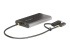 109B-USBC-HDMI - StarTech.com USB-C to Dual-HDMI Adapter, USB-C or A to 2x HDMI, 4K 60Hz, 100W PD Pass-Through, 1ft (30cm) Built-in Cable, External Video Graphics Adapter - Back