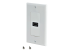 HDMIPLATE - StarTech.com Single Outlet Female HDMI Wall Plate White - Right-angle