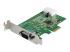 PEX1S953LP - StarTech.com 1-port PCI Express RS232 Serial Adapter Card, PCIe RS232 Serial Host Controller Card, PCIe to Serial DB9 COM Port, 16950 UART, Low Profile Expansion Card, Windows/macOS/Linux - Right-angle