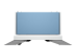 6QN55A - HP printer stand - Front