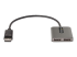 MST14DP122DP - Startech 2-Port DisplayPort MST Hub, Dual 4K 60Hz, DP to 2x DisplayPort Monitor Adapter, DP 1.4 Multi-Monitor Video Adapter w/ 1ft Built-in Cable, USB Powered, Windows Only - Left side