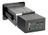 KITBZDOCK - StarTech.com Conference Room Docking Station, Universal Laptop Dock, 4K HDMI, 60W Power Delivery, USB Hub, GbE, Audio, In-Table Connectivity Box For Huddle/Boardroom Collaboration Space - Back