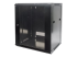711777 - Intellinet Network Cabinet, Wall Mount (Standard), 9U, Usable Depth 260mm/Width 510mm, Black, Flatpack, Max 60kg, 19", Metal & Glass Door, Back Panel, Removeable Sides,Suitable also for use on desk or floor,19",Parts for wall install (eg screws/rawl plugs) not incl. - Right-angle