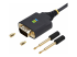 2P6FFC-USB-SERIAL - StarTech.com 13ft (4m) 2-Port USB to Serial Adapter Cable, Interchangeable DB9 Screws/Nuts, COM Retention, USB-A to DB9 RS232, FTDI, Level-4 ESD Protection, Windows/macOS/ChromeOS/Linux - Close up
