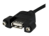 USBPNLAFHD3 - StarTech.com 3 ft Panel Mount USB A to Motherboard Header Cable F/F - Close up