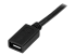 USBUBEXT50CM - StarTech.com 0.5m 20in Micro-USB Extension Cable - Close up