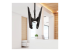 FPCEILBTB - StarTech.com Dual TV Ceiling Mount, Back-to-Back Heavy Duty Hanging Dual Screen Mount with Adjustable Telescopic 3.5' to 5' Pole, Tilt/Swivel/Rotate, VESA Bracket for 32”-75" Displays - Front