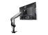 ARMPIVOTE2 - StarTech.com Desk Mount Monitor Arm for Single VESA Display up to 32" or 49" Ultrawide 8kg/17.6lb, Full Motion Articulating & Height Adjustable w/ Cable Management, C-Clamp, Grommet Mount - Back