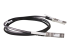 JD097C - HPE X240 Direct Attach Cable - Left-angle