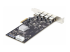 P5Q4A-USB-CARD - StarTech.com 4-Port USB-A PCIe Card, USB 3.2 5Gbps, 4x USB Controllers - Back