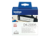 DK22205 - Brother DK-22205 - Black on white - Front