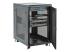 RK1833BKM - StarTech.com 18U Server Rack Cabinet, 4-Post Adjustable Depth (2" to 30") Network Equipment Rack Enclosure w/Casters/Cable Management/Shelf/Locking Dell PowerEdge, HP ProLiant ThinkServer - Left-angle