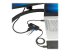 U444-06N-H4UBC2 - Eaton Tripp Lite Series USB C Multiport Adapter - Right-angle