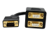 VGASPL1VV - StarTech 1 ft. VGA to VGA Splitter Cable - Front