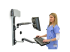 45-247-026 - Ergotron LX Wall Mount System - Left-angle
