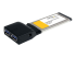ECUSB3S22 - StarTech.com 2 Port ExpressCard SuperSpeed USB 3.0 Card Adapter with UASP - Right-angle