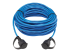 N200P-050BL-IND - Eaton Tripp Lite Series Industrial Cat6 UTP Ethernet Cable (RJ45 M/M), 100W PoE, CMR-LP, IP68, Blue, 50 ft. (15.24 m) - Front