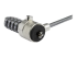 BRNCHLOCK - StarTech.com Universal Laptop Cable Lock Expansion Loop, 6” (15cm) Anti Theft 4-Digit Combination K-Slot Lock, Computer Security Cable to Create Twin/Multi-Head Lock for Multiple Devices - Close up