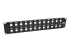 N062-024-KJ - Eaton Tripp Lite Series 24-Port 2U Rack-Mount Unshielded Blank Keystone/Multimedia Patch Panel, RJ45 Ethernet, USB, HDMI, Cat5e/6 - Left-angle