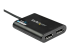 USB32DP24K60 - StarTech.com USB 3.0 to Dual DisplayPort Adapter 4K 60Hz, DisplayLink Certified, Video Converter with External Graphics Card - Close up