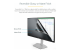 PRIVACY-SCREEN-19M - StarTech.com Monitor Privacy Screen for 19 inch PC Display, Computer Screen Security Filter, Blue Light Reducing Screen Protector Film, 16:10 Widescreen, Matte/Glossy, +/-30 Degree Viewing - Right-angle