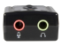 ICUSBAUDIO7 - StarTech.com Virtual 7.1 USB Stereo Audio Adapter External Sound Card - Front