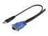 SVECONUS10 - StarTech 10 ft Ultra Thin USB VGA 2-in-1 KVM Cable - Right-angle