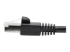 N262-003-BK - Eaton Tripp Lite Series Cat6a 10G Snagless Shielded STP Ethernet Cable (RJ45 M/M), PoE, Black, 3 ft. (0.91 m) - Right side