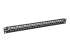 N254-024-SH-6A - Eaton Tripp Lite Series 24-Port Cat6a Patch Panel Shielded Feedthrough Rackmount RJ45 1U - Left-angle