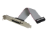 PEX2PECP2 - StarTech.com 2 Port PCI Express / PCI-e Parallel Adapter Card - Front