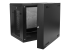 RK1224WALHM - StarTech.com 12U 19" Wall Mount Network Cabinet, 20" Deep 4 Post Hinged Locking IT Computer Equipment Enclosure with Shelf, Flexible Vented Switch Depth Data Rack Cisco 3850, 2960 Series - Back