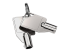 CL02H - Compulocks Dual Head Coiled Keyed Cable Lock - Front