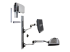 45-247-026 - Ergotron LX Wall Mount System - Left-angle