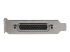PEX4S953LP - StarTech.com 4-port PCI Express RS232 Serial Adapter Card, PCIe RS232 Serial Host Controller Card, PCIe to Serial DB9, 16950 UART, Low Profile Desktop Expansion Card, Windows, macOS, Linux - Left side