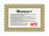 WMS1YRBASIC - APC Extended Warranty - Front