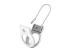MSC009BTWH - Belkin - Case for airtag - Back