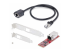 MR12GI-NETWORK-CARD - StarTech.com 1-Port 2.5GbE M.2 Network Card, Multi-Gigabit Speeds (2.5G/1G/100M/10M) - Right-angle