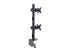 H2MPV-MONITOR-MOUNT - Startech Desk Mount For 2x Vertically Stacked Monitors, Dual 49", TAA - Left-angle