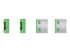 40451 - Lindy USB Port Blocker - Multi-angle