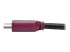 P569-010-CERT - Eaton Tripp Lite Series 10ft Premium Hi-Speed HDMI Cable w Grip Connectors 4Kx2K@60Hz 10' - Close up