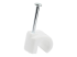 CBMNMCC3 - StarTech.com 100 Pack Large Cable Clips with Nail, Reusable, Nail-in Clamps, Wire Holding Clips, CAT6 Ethernet Cord/AV/Coax Cable Fasteners, Brick/Drywall Mounting Cable Tacks, White, TAA - Front