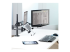 8041701 - Fellowes Professional Series Depth Adjustable Dual Monitor Arm - Left-angle