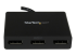 MSTDP123DP - StarTech.com 3-Port Multi Monitor Adapter, DisplayPort 1.2 MST Hub, Dual 4K 30Hz & 1x 1080p, Video Splitter for Extended Desktop Mode on Windows PCs Only, DP to 3x DP Monitors MST Hub - Close up