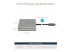USBC2HD4 - StarTech.com USB C to 4 HDMI Adapter, External Video & Graphics Card, USB Type-C to Quad HDMI Monitor Display Adapter Dongle, 1080p 60Hz, Video Converter, Supports Windows - Right side