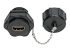 P569-000-FF-IND - Eaton Tripp Lite Series 4K HDMI Coupler with Ethernet (F/F), Industrial High Speed, 4K x 2K (@ 60 Hz), IP68 Rated, Dust Cap - Front