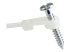 CBMZTS10N6 - StarTech.com 15cm(6") Cable Ties with Mounting Hole, 3mm(1/8") wide, 40mm(1-1/2") Bundle Dia. 18kg(40lb) Tensile Strength, Nylon 66 Self Locking Ties with Screw Hole, UL Listed, 100 Pack - Close up