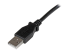 USBAB3ML - StarTech.com 3m USB 2.0 A to Left Angle B Cable Cord - Close up