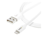 USBLT1MW - Startech 1m (3ft) White Apple 8-pin Lightning Connector to USB Cable for iPhone / iPod / iPad - Right-angle