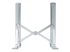 LAPTOP-RISER-BAR - StarTech.com Foldable Laptop Riser Stand, Portable Height Adjustable Ergonomic Laptop Stand, Ventilated Aluminum Frame Supports 22lb (10Kg), Tilt/Raised/Angled Laptop/Tablet Stand, Collapsible Design - Front