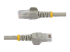 N6PATC50CMGR - Startech 50cm CAT6 Ethernet Cable, 10 Gigabit Snagless RJ45 650MHz 100W PoE Patch Cord, CAT 6 10GbE UTP Network Cable w/Strain Relief, Grey, Wiring is UL Certified/TIA - Front